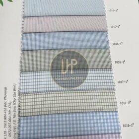 Vải may sơ mi nam cao cấp