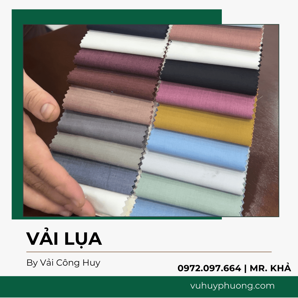 vải may áo dài