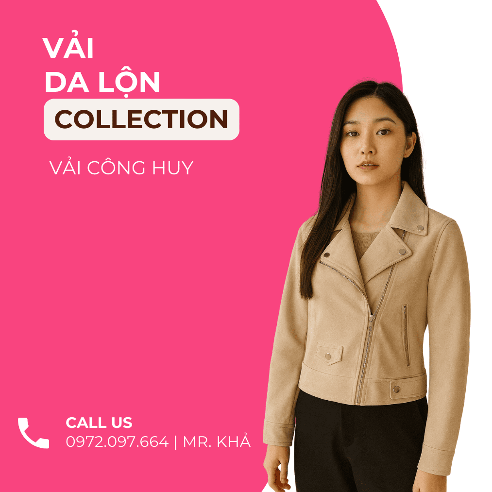 vải da lộn