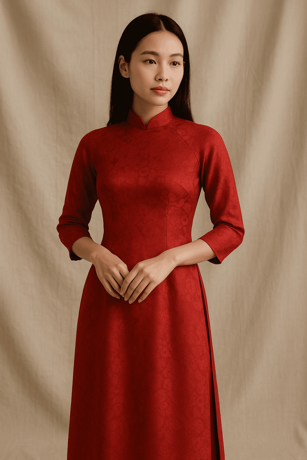 vải may áo dài