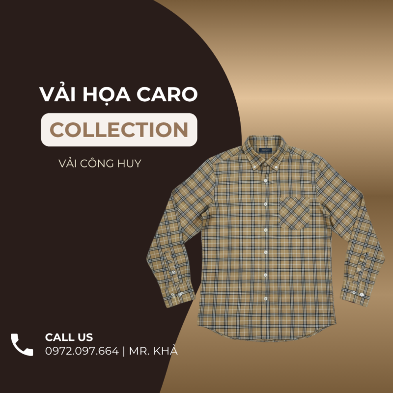 vải may áo sơ mi