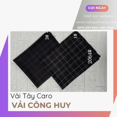 vải may quần tây