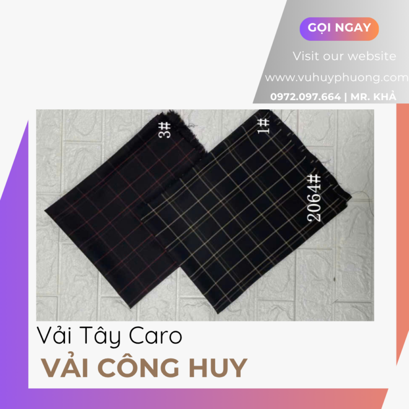 vải may quần tây