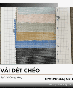 Vải Dệt Chéo