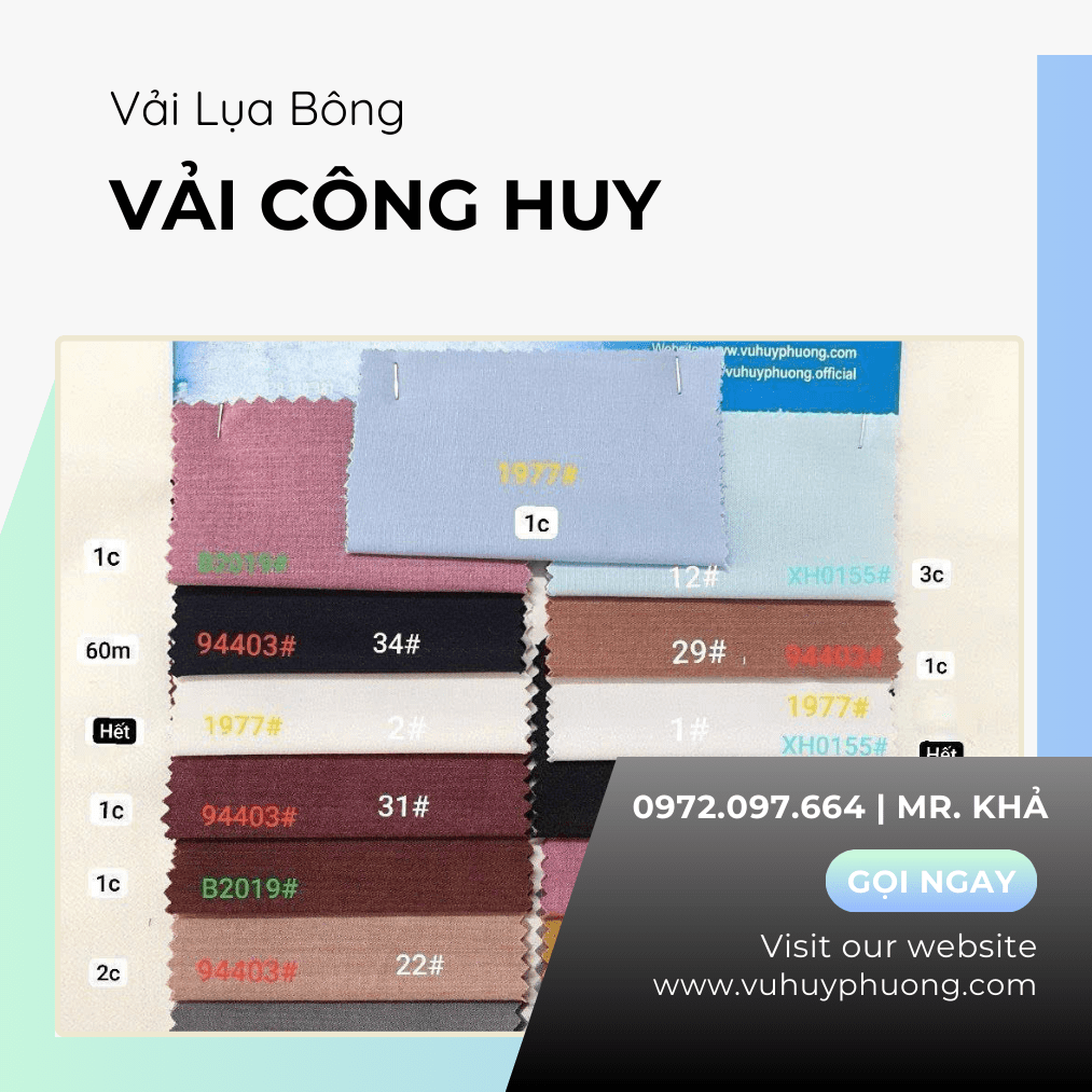 Vải Sợi Tự Nhiên