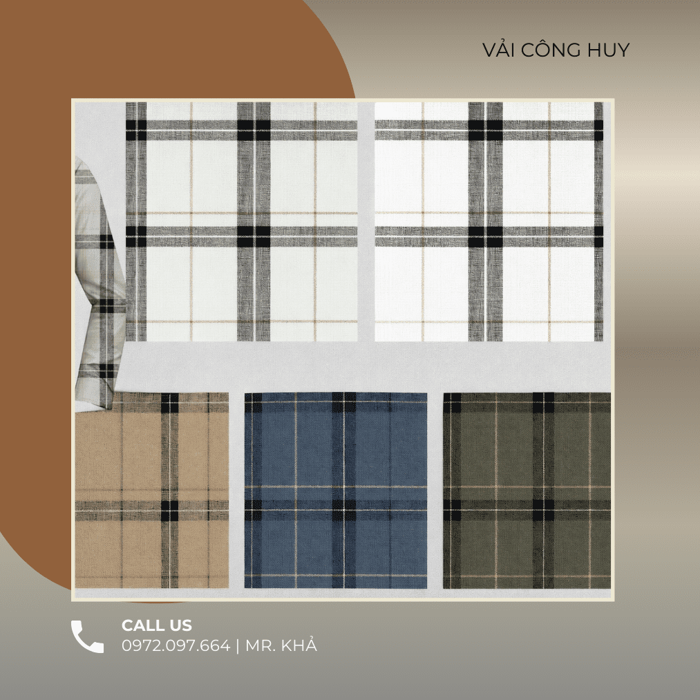 Vải Caro Dệt Thoi