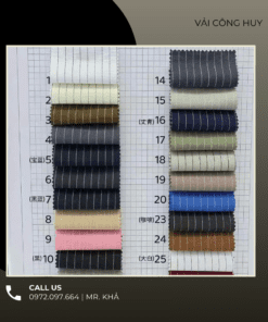 Loại Vải Phổ Biến