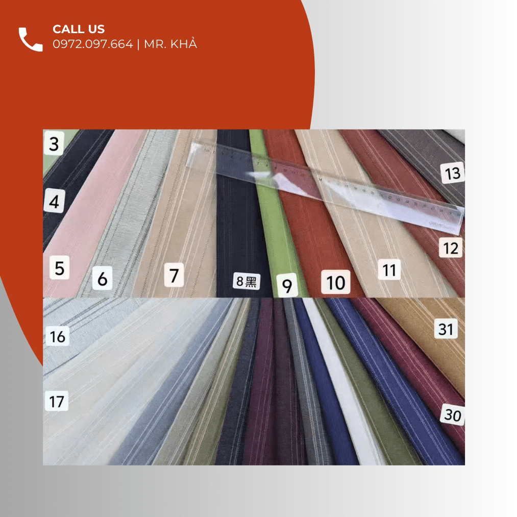 Vải TR pha Spandex