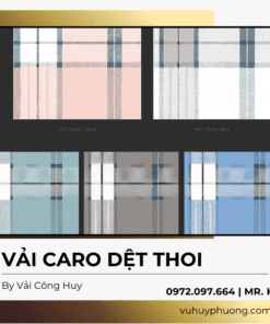 Vải Caro Dệt Thoi