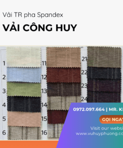 Vải TR pha Spandex