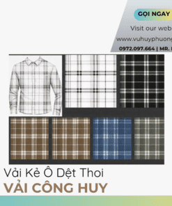 Vải Caro Dệt Thoi