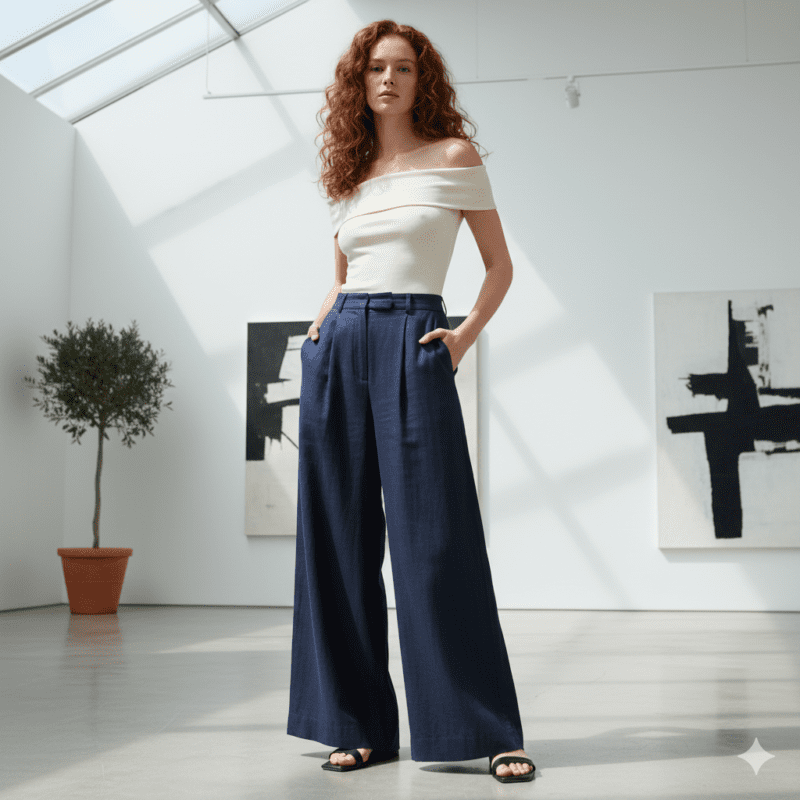 vải may quần ống suông