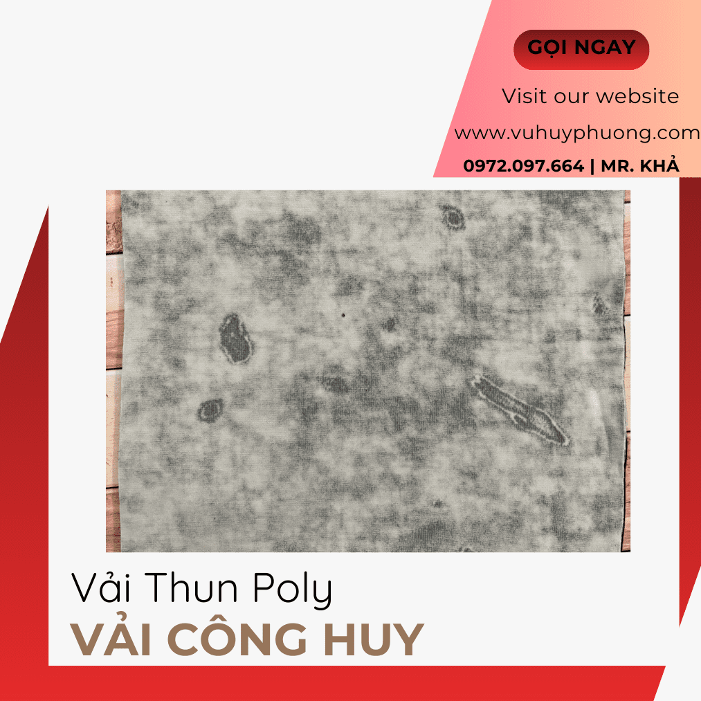 vải may áo thun